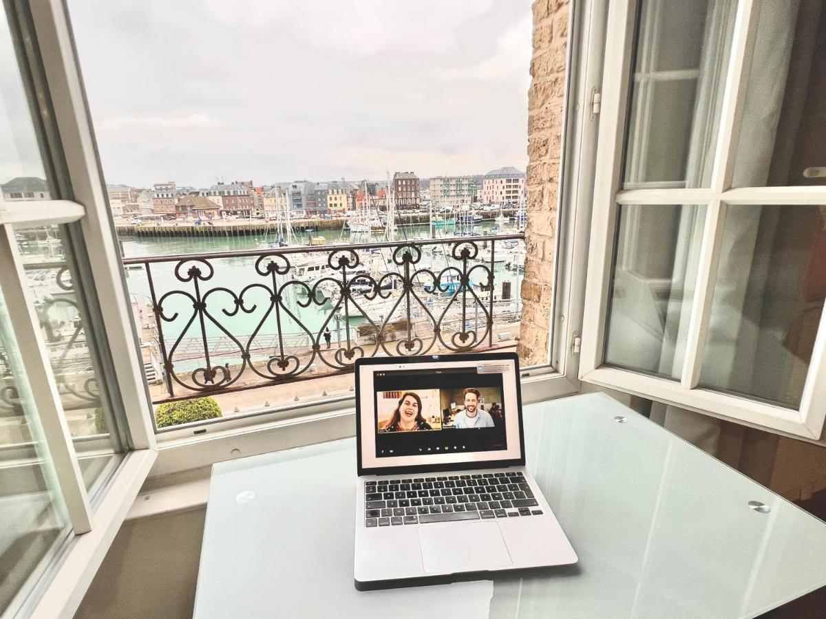 La Dunette - Splendide Vue Port Avec Les Bateaux Dieppe Ngoại thất bức ảnh